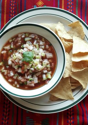 Una foto de Ceviche de Jícama