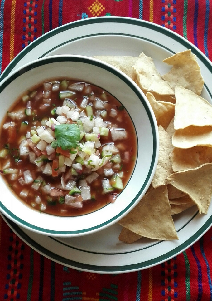 Una foto de Ceviche de Jícama