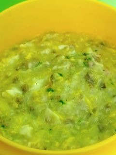 Foto resep Bubur Hati Ayam Telur Santan (double prohe) Mpasi 6 bulan+