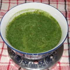Coriander Mint Chatni A picture of Coriander Mint Chatni.