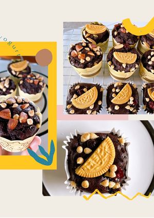 รูปของ บราวน์นี่ เค้ก 🍫🧁 😋❌ไม่ใส่ไข่❌ หม้อทอดไร้น้ำมัน