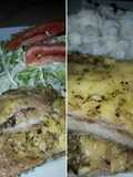 Matambrito de cerdo a la pizza