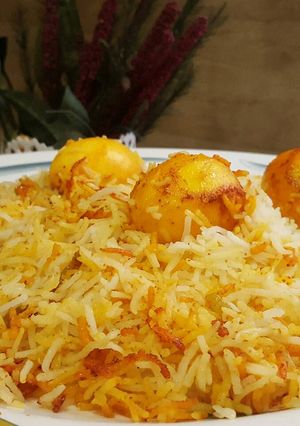 صورة لوصفة ارز بالبيض