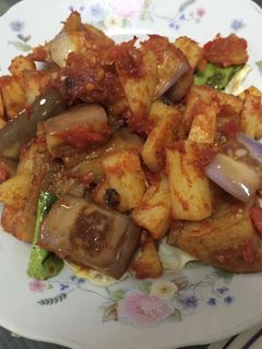 Foto resep Balado Keteter (Kentang Terong Telur)
