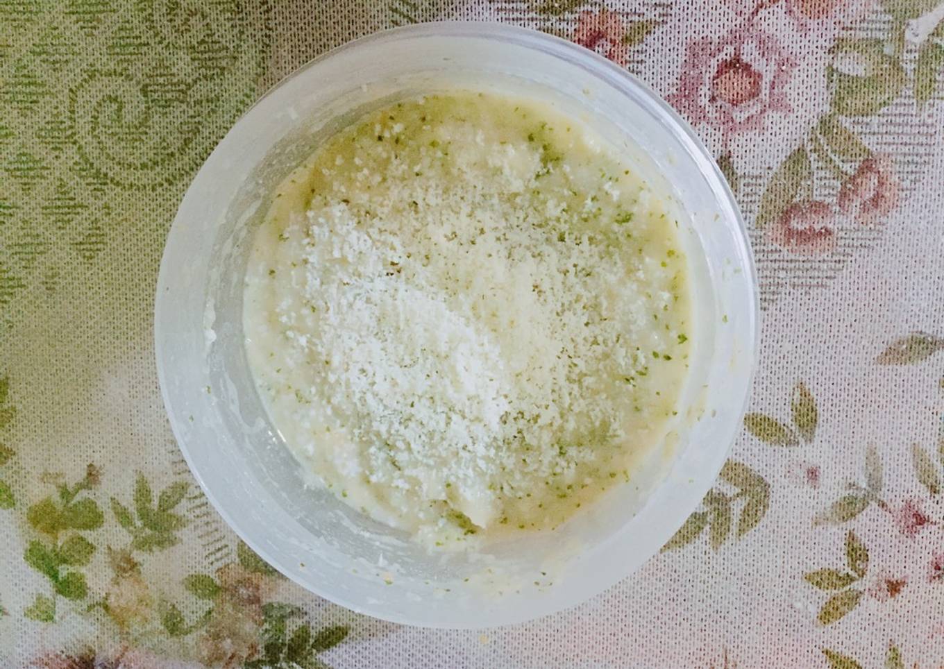 Cheesy Chicken Cream Soup - MPASI 7m+