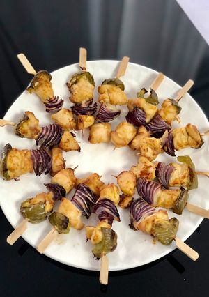 Une photo de Brochettes de poulet
