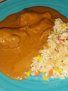 Una foto de Pollo en chirmole