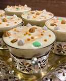 Almazselé tiramisu krémmel