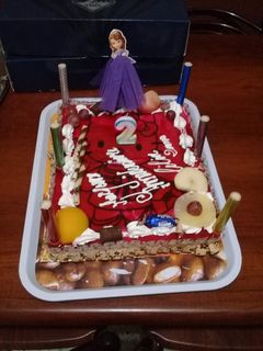 صورة لوصفة كيك عيد الميلاد