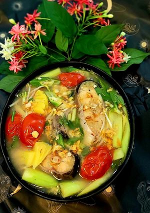 A picture of Catfish Sour Soup.