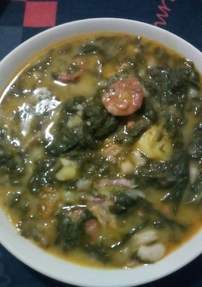 Una foto de Caldo gallego