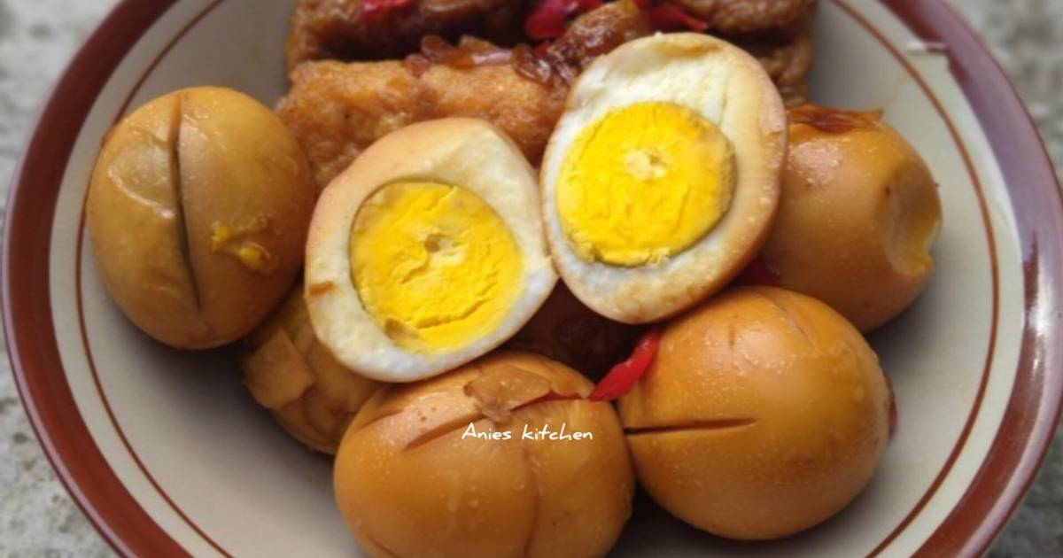 Resep Telur Tahu Kecap Oleh Anisatur Raehan Cookpad