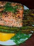 Mike's 30 Minute Complete Salmon Dinner