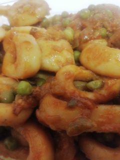 Una foto de Calamares en salsa