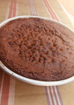 Una foto de Brownie con Nesquik 🍫