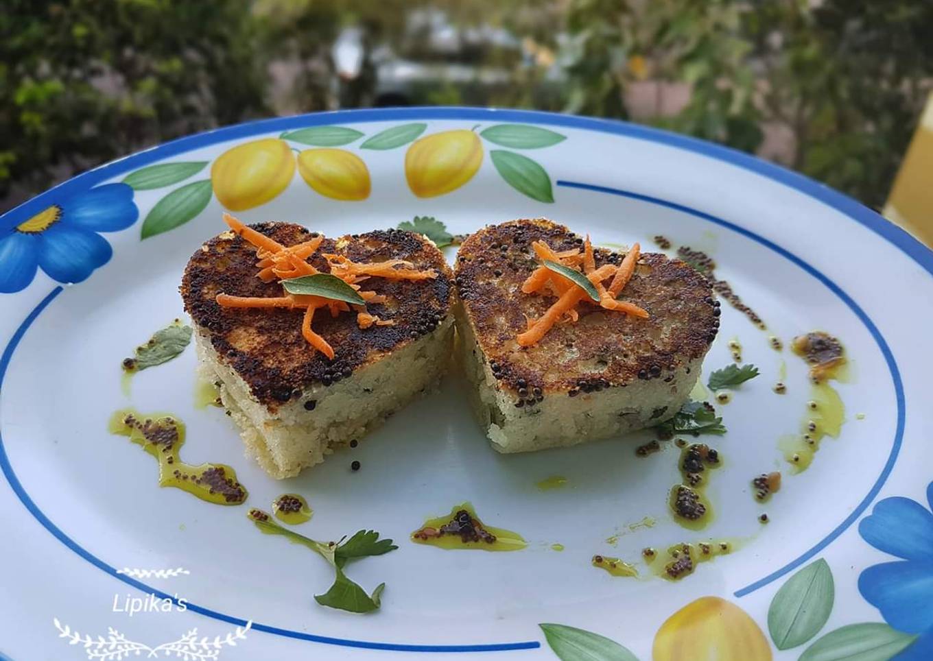 Tawa Rava Dhokla