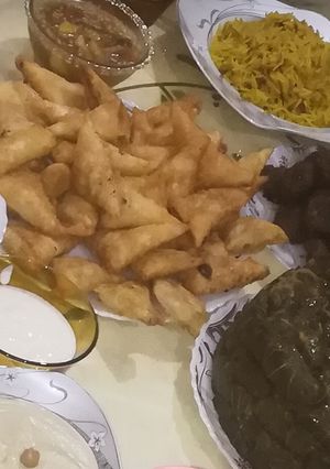 صورة لوصفة سمبوسك بميكس الجبن الرهيييب