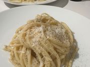 A picture of baked linguine