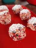 Trufas exprés de avena y pasionaria/maracuyá/fruto de la pasión