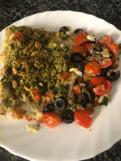Una foto de 24. Bacalao gratinado a la italiana (principal pescado)