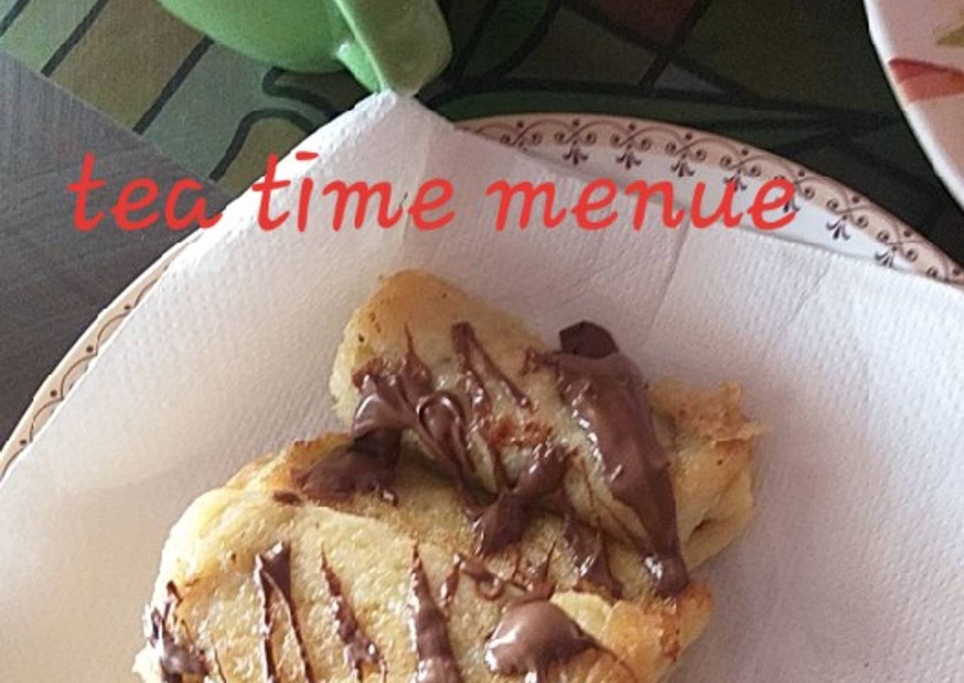 Chocolate filled french toast