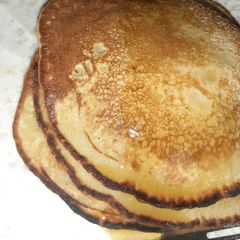 Banana pancakes A picture of Banana pancakes.
