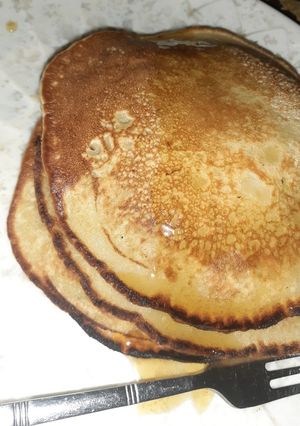 A picture of Banana pancakes.