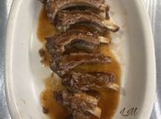 Una foto de barbacoa guisada
