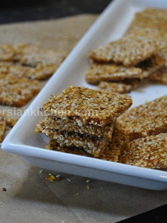 عکسی از دستور کنجد عسلی