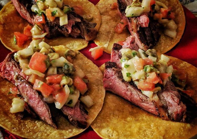 Step-by-Step Guide to Prepare Super Quick Homemade Flank Steak Tacos