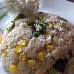 A picture of Corn upma.