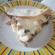 Tarta de pollo y verduras en masa de tacos integrales