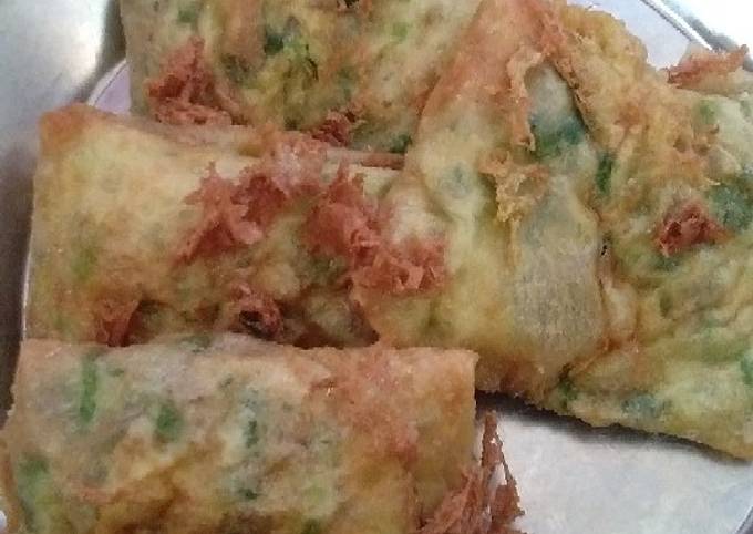 Martabak telur kulit lumpia simple