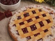 Una foto de pastafrola con aceite