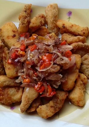 Foto resep Gurame goreng sambal matah