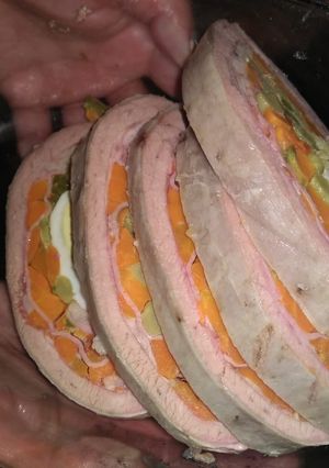 Una foto de 🎄Matambre arrollado 🍽️