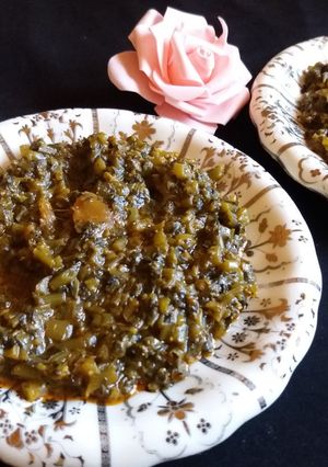صورة لوصفة مقبلة مغربية بترجلة أو(الرجلة)