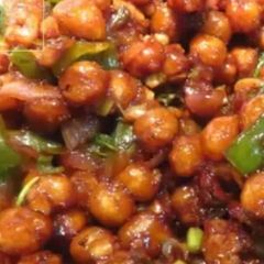 A picture of Chilly channa.