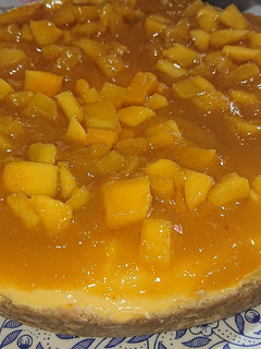 Una foto de Cheesecake de Mango
