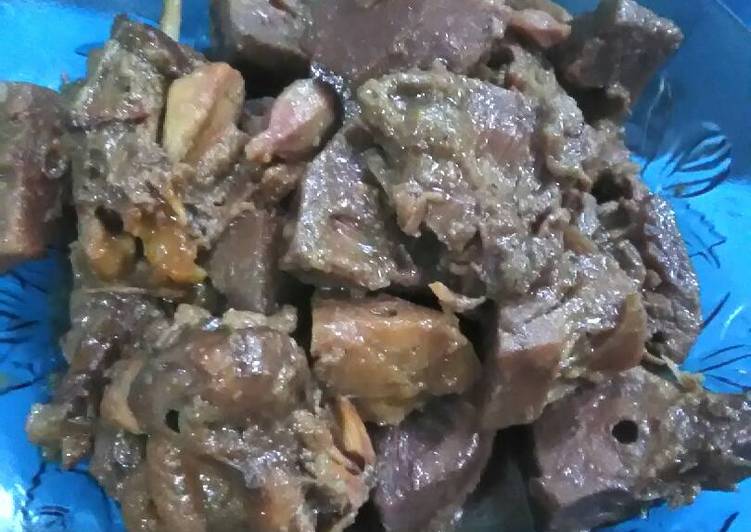Gudeg enak bikinan pertamaq
