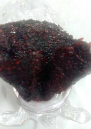 عکسی از دستور لواشک شاه توت (بدون پخت)