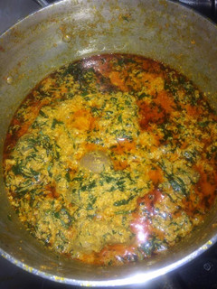 A picture of Egusi Soup.