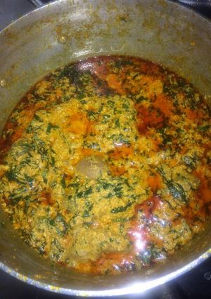 A picture of Egusi Soup.