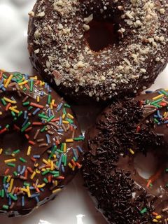 صورة لوصفة دونات بدون حليب و بيض 🍩