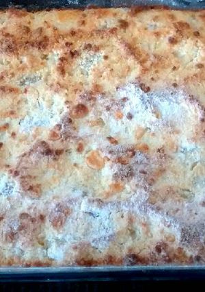 Una foto de Tarta de manzana súper fácil