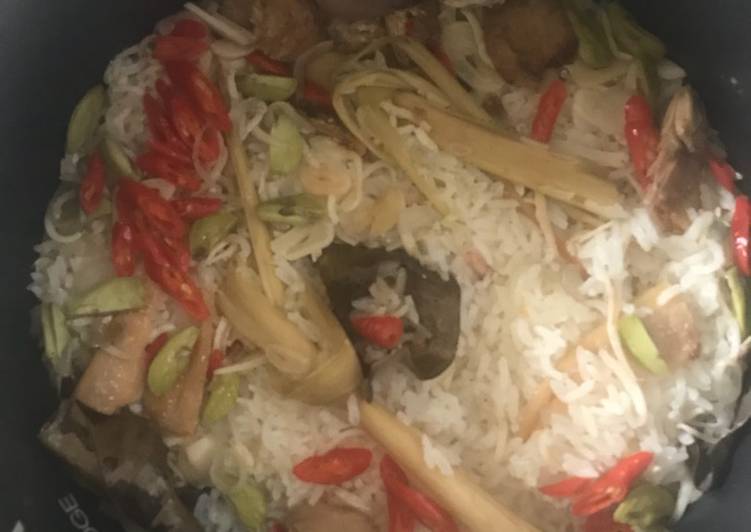 Bagaimana Membuat Nasi Liwet ricecooker, Menggugah Selera