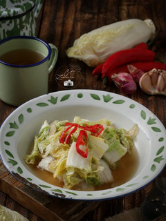 Foto resep Cah sawi putih