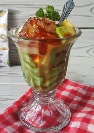 Foto resep Es Cendol Alpukat