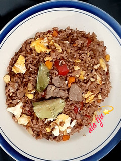 Foto resep 50.Nasgor merah (beras merah)