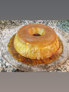 Una foto de Flan casero de dulce de leche🍮